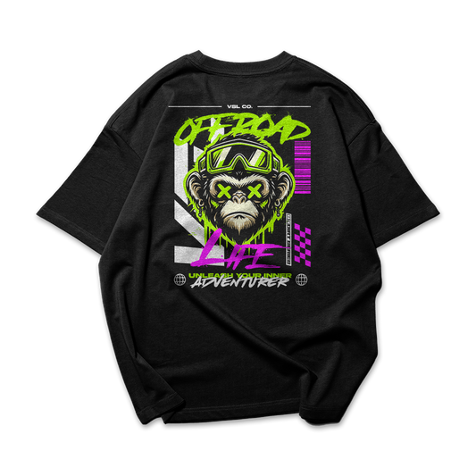 PLAYERA OVERSIZE CLASIC 100 ANGEL OFF ROAD LIFE 88 DIRT SERIES