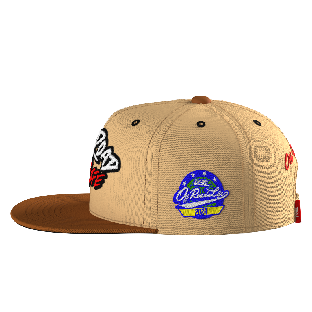 GORRA SNAPBACK PLANA OFF ROAD LIFE LIGHT COLOR 88 DIRT SERIES