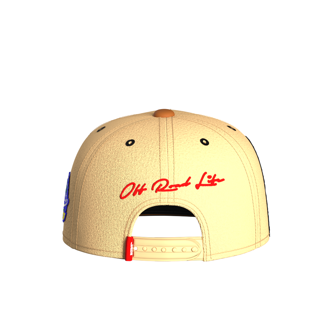GORRA SNAPBACK PLANA OFF ROAD LIFE LIGHT COLOR 88 DIRT SERIES