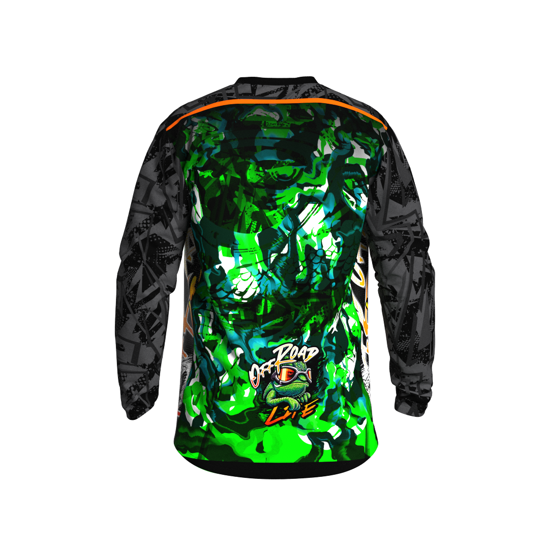 JERSEY L200 GREEN CHAMELEON 88 DIRT SERIES