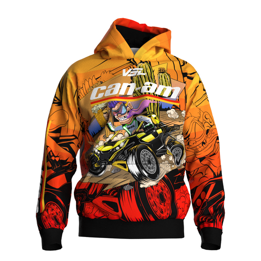 SUDADERA H100 CRAZY CANAM 88 DIRT SERIES