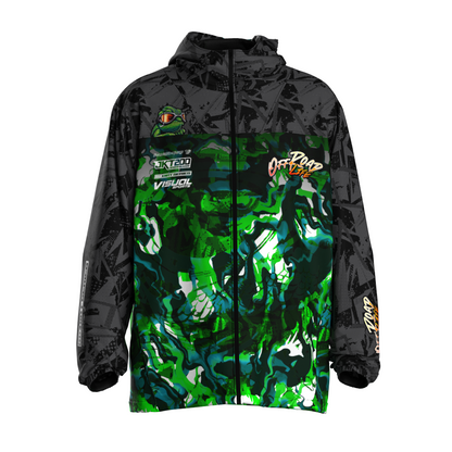 ROMPEVIENTOS JKT200 GREEN CHAMELEON 88 DIRT SERIES