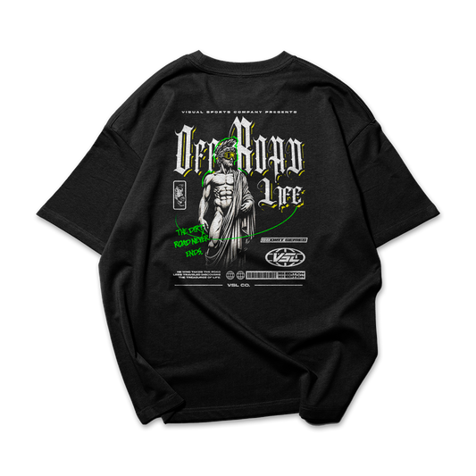 PLAYERA OVERSIZE CLASIC 100 ESTATUA OFF ROAD LIFE 88 DIRT SERIES