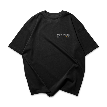 PLAYERA OVERSIZE CLASIC 100 KING SKULL OFF ROAD LIFE 88 DIRT SERIES