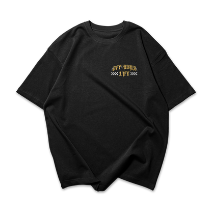 PLAYERA OVERSIZE CLASIC 100 QUERUBIN OFF ROAD LIFE 88 DIRT SERIES